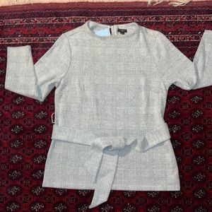 NWT Ann Taylor factory women belted top